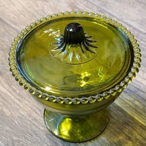 Rare Vintage Candlewick Lidded Dish